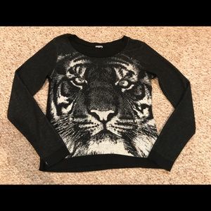 5 for $10 💙💙Charlotte Russe tiger sweater